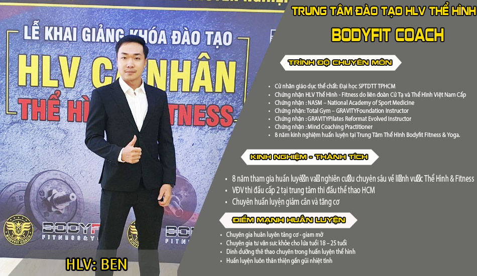 Huấn Luyện Viên Ben